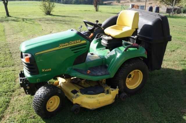 John Deere X495